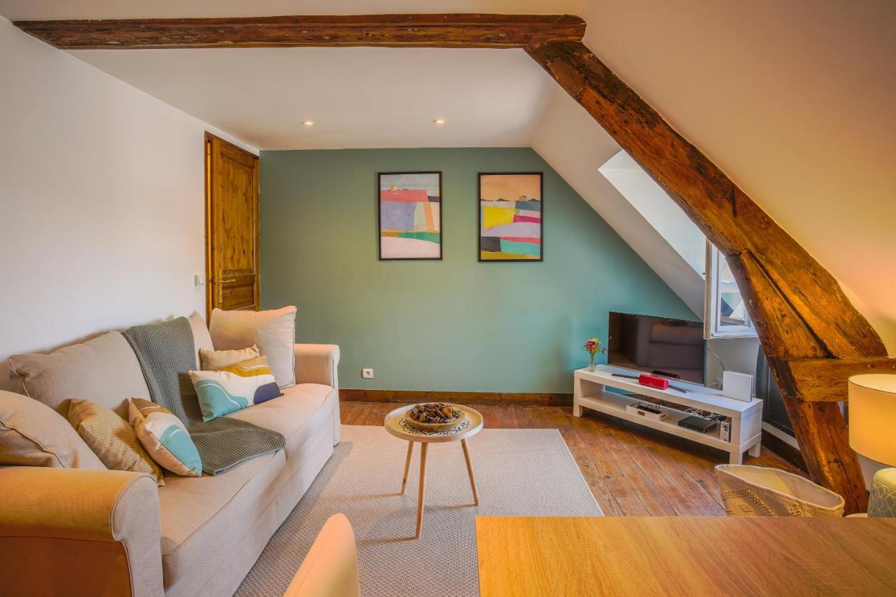Le Nid De Bavole - Duplex De Charme Au Coeur D'Honfleur Exteriör bild