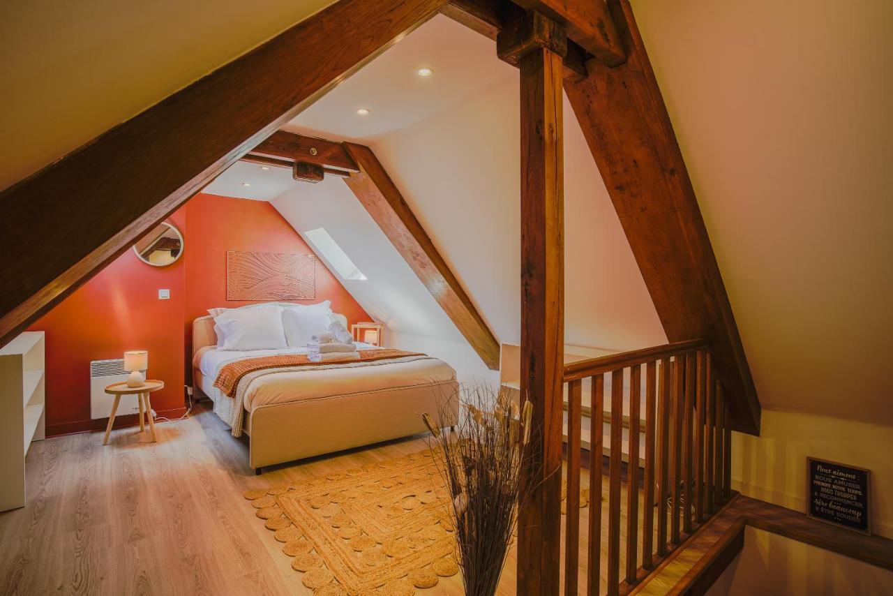 Le Nid De Bavole - Duplex De Charme Au Coeur D'Honfleur Exteriör bild