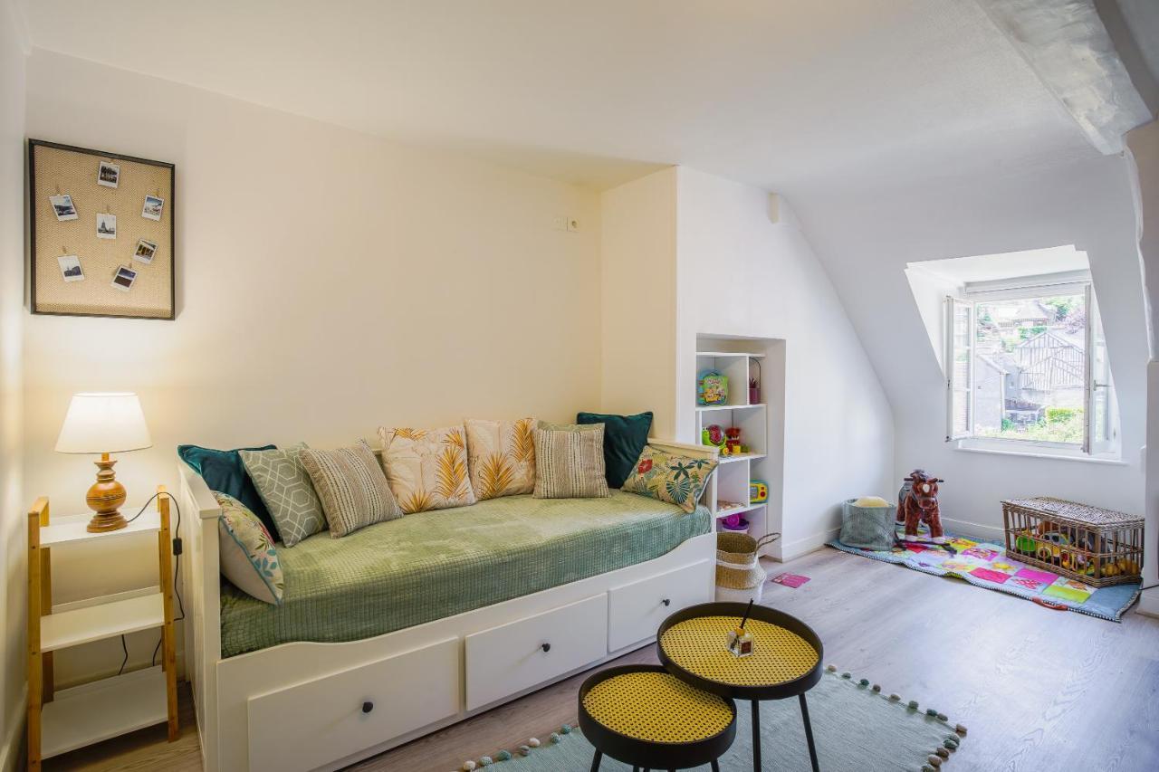 Le Nid De Bavole - Duplex De Charme Au Coeur D'Honfleur Exteriör bild